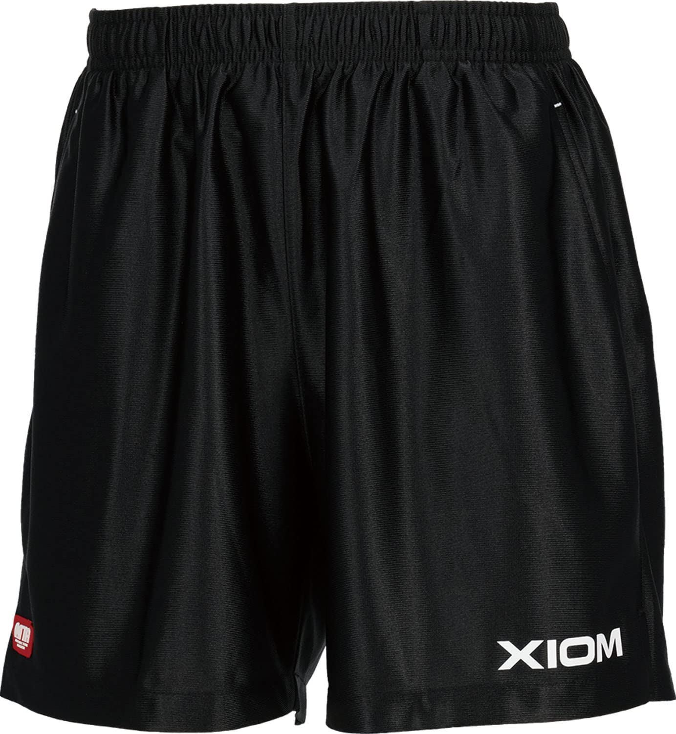 XIOM Tischtennis Spielhose Helle Hose Tischtennis Zugelassen Unisex Schwarz L GAP00001 J.T.T.A (Japan Association) (004)
