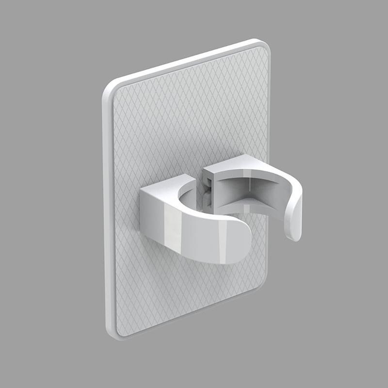 Kammhalter, Lockenwickler-Glätteisen-Halter, Lockenstab-Halterung, Wandmontage, Haarkamm-Organizer für Badezimmer, Wohnaccessoires weiß