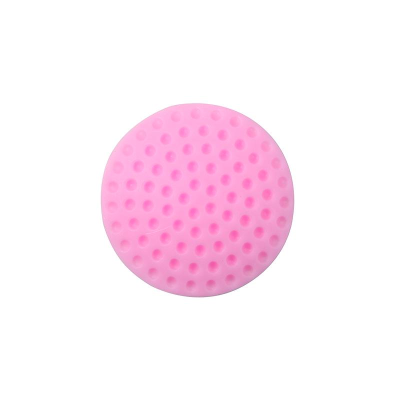 1pc Wand Kollision Pad Sicherheit Anti-kollision Gummi Schock Stoßstange Schalldämpfer 5CM rosa