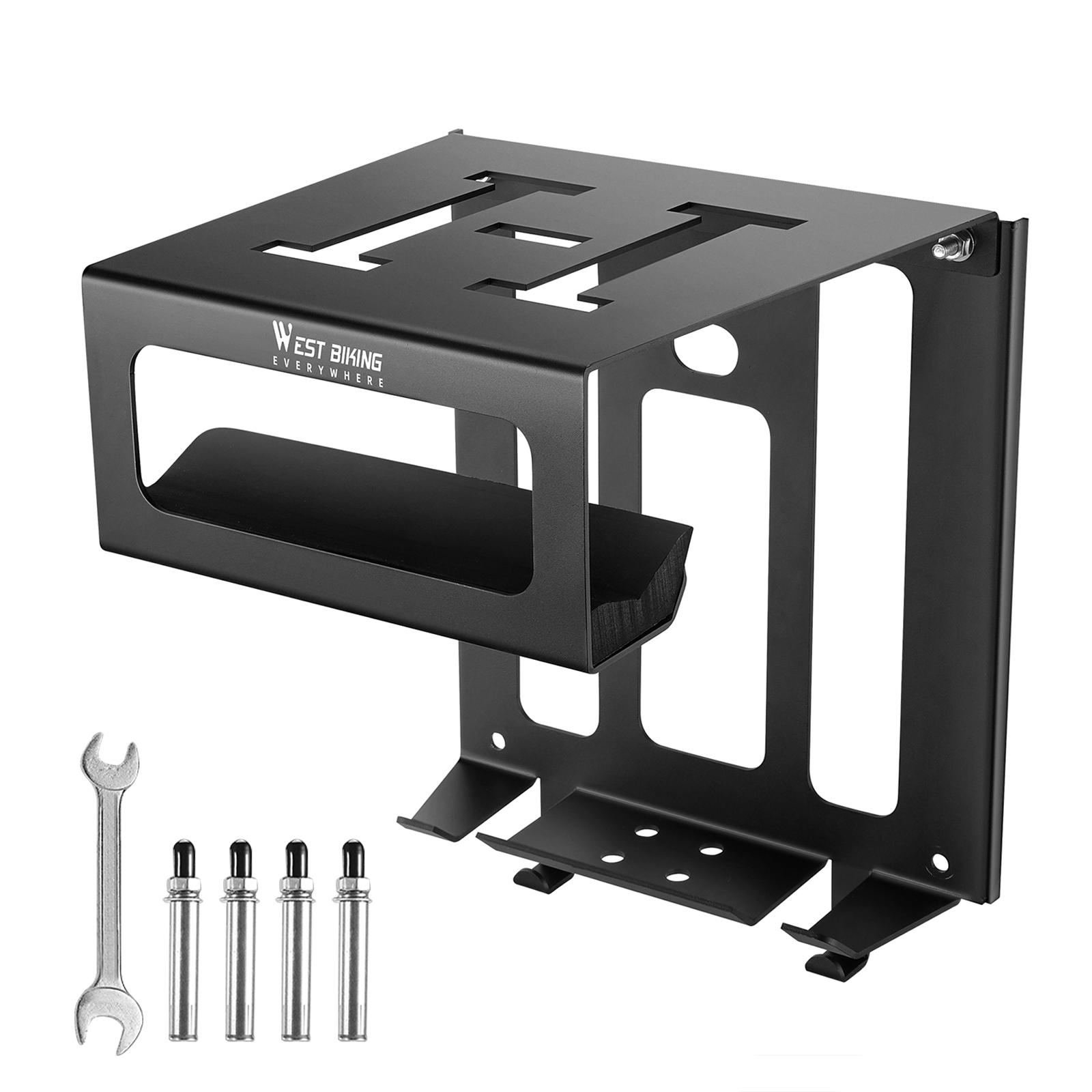 Fahrrad Wandhalterung Fahrrad zeigt Ständer Mountainbike Wand montiert Aufhänger Fahrrad Lagerung Haken schwarz