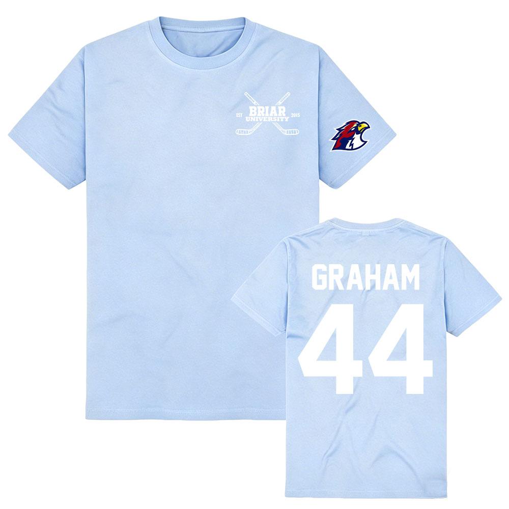 Damen T-Shirts Off Campus TV-Serie T-Shirt Graham 44 22 Design T-Shirts DI LAURENTIS 66 Tucker46 T-Shirts Grafik Merch Baumwolle Weich S