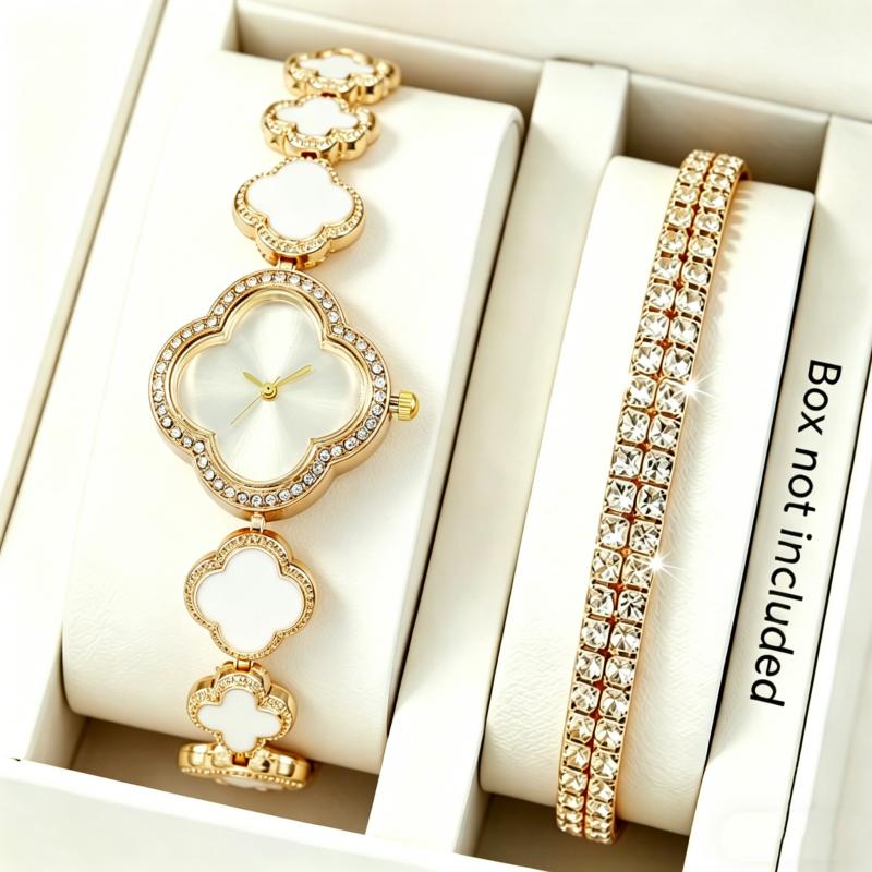 Hochwertige, modische Freizeituhren, luxuriöse Damenarmband-Quarz-Armbanduhren, elegante Uhr für Mädchen, Ehefrau, Freundin