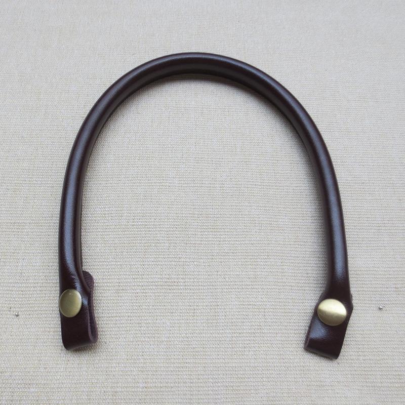 Taschengriffe Ersatz Für Handtaschen Damen Schultertaschenriemen PU Leder Taschen Gürtel Einfarbig Verschluss Zubehör Griff schwarz