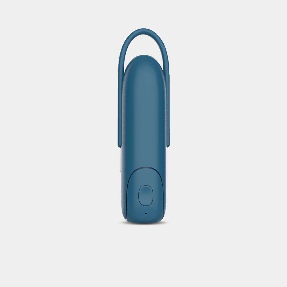 Handventilator, Mini-Ventilator, 3-in-1, tragbarer, über USB wiederaufladbarer kleiner Taschenventilator, batteriebetriebener Ventilator mit Powerbank und Taschenlampe navy blau