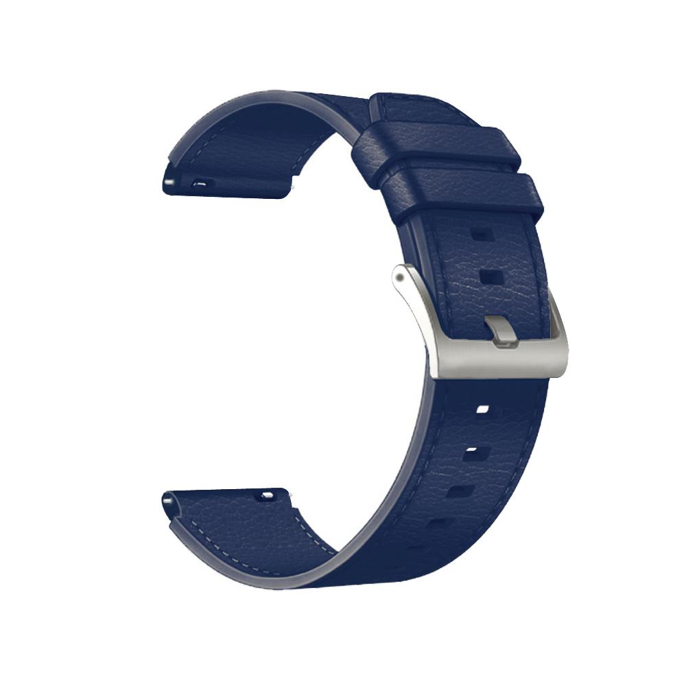 Lederarmband im offiziellen Stil für Huawei Watch GT 2 Pro Band Damen Herren Armband Correa für Huawei GT2 Pro Smart Watch Zubehör for Huawei GT2 Pro blue