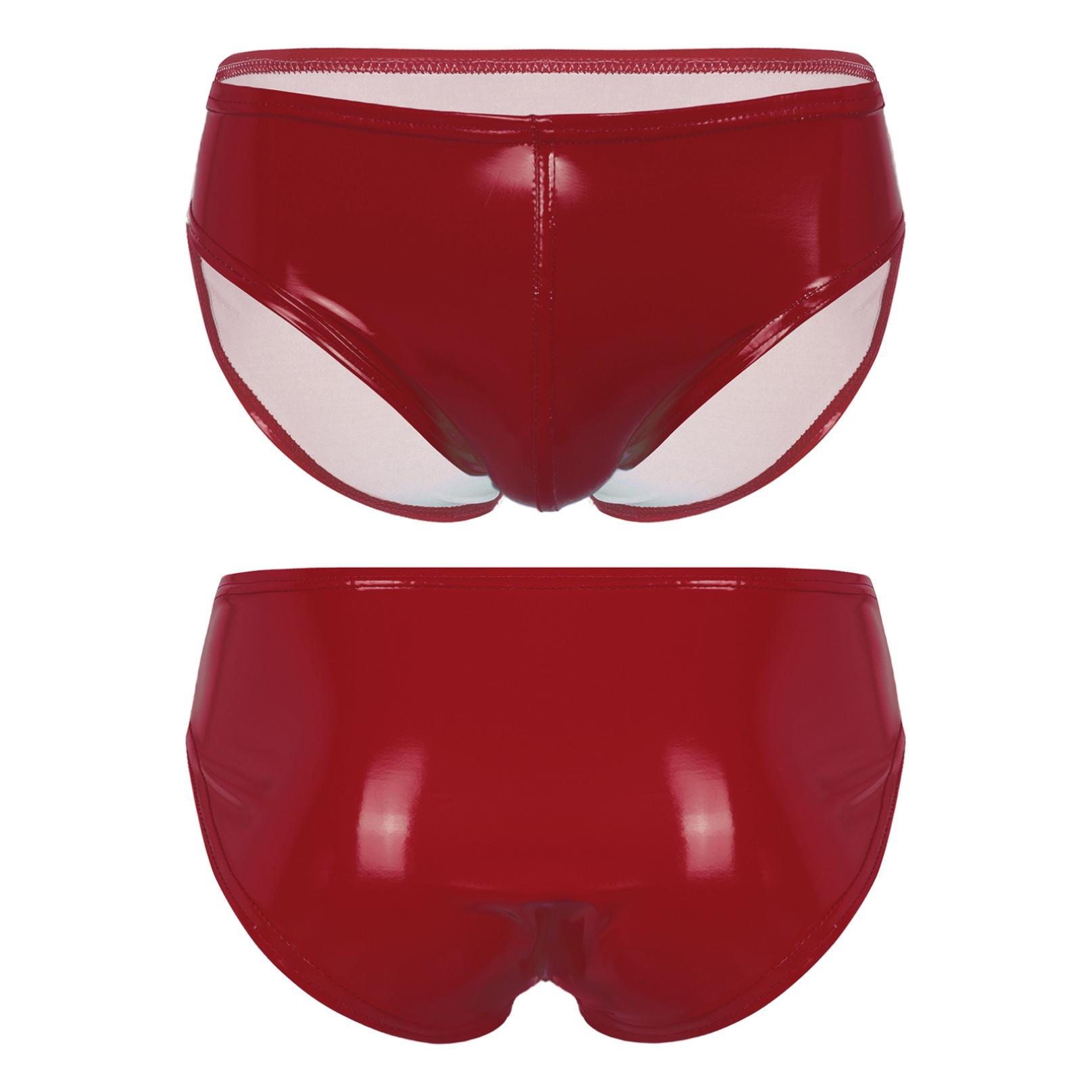 Sommer Herren Bequeme Boxershorts Badehose Unterwäsche Beachwear Sport Badehose 4XL rot