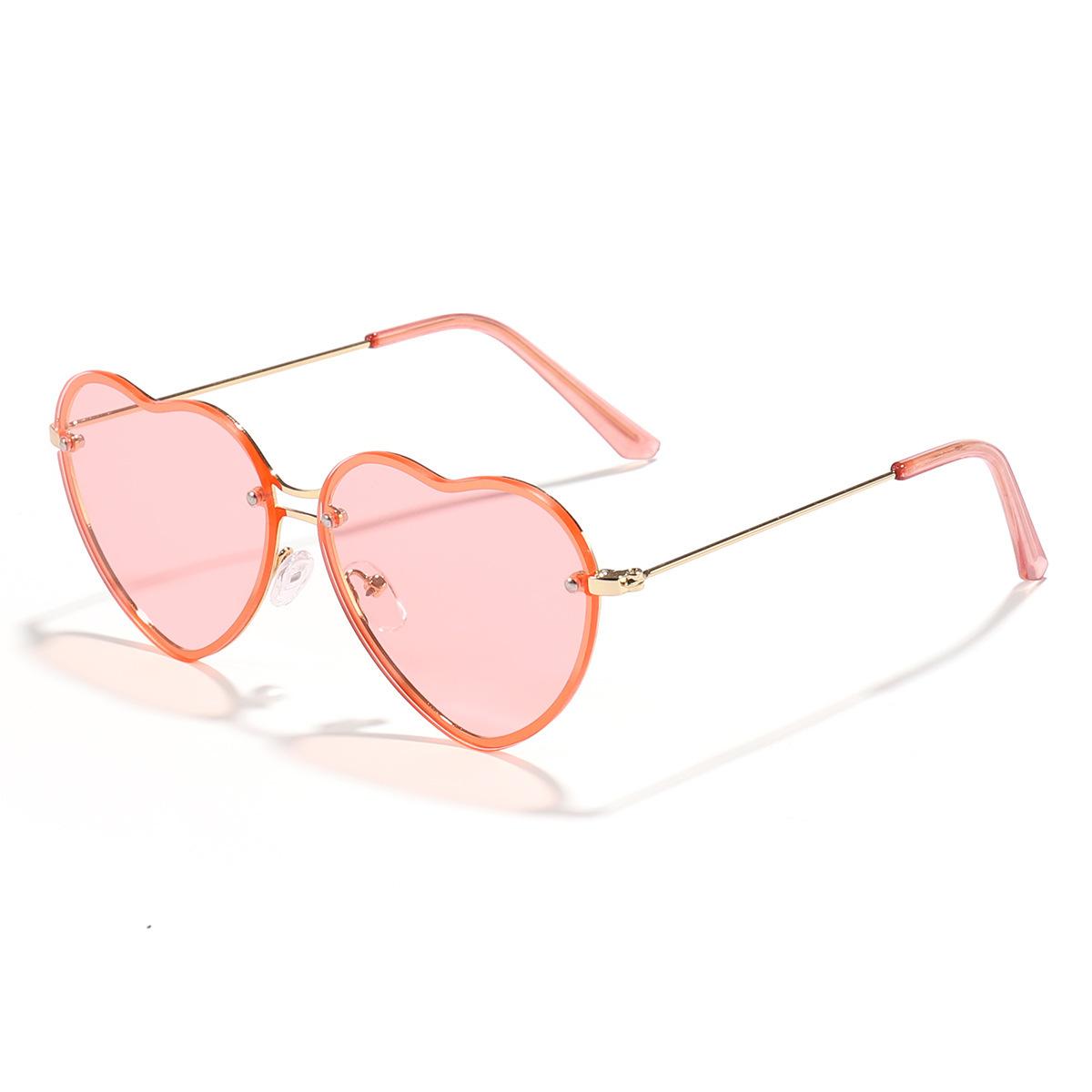 Vintage Runde Sonnenbrille Damen Herren Marke Core Sonnenbrillen Weiblich Herz Brillen Oculos De Sol für männliche weibliche Brillen MULTI