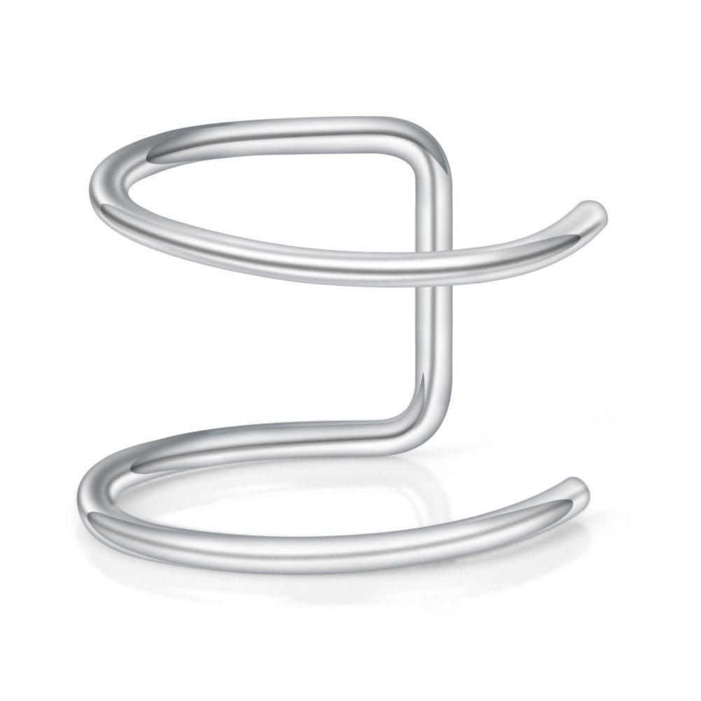 Lippenclip, Lippenring, Ohrclip, Edelstahl personalisiert Gratis Piercing, Fake Ohrstecker, Atmosphäre, Ohrknochenclip, Piercingschmuck