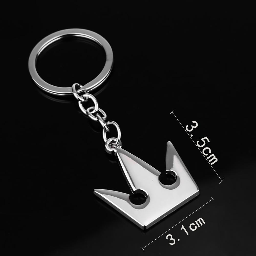 Kingdom Hearts Cosplay Halskette aus Metalllegierung, Zeichentrickfilm Sora X-Anhänger, Darts-Seilkette, Herrenschmuck, Accessoires, Geschenke