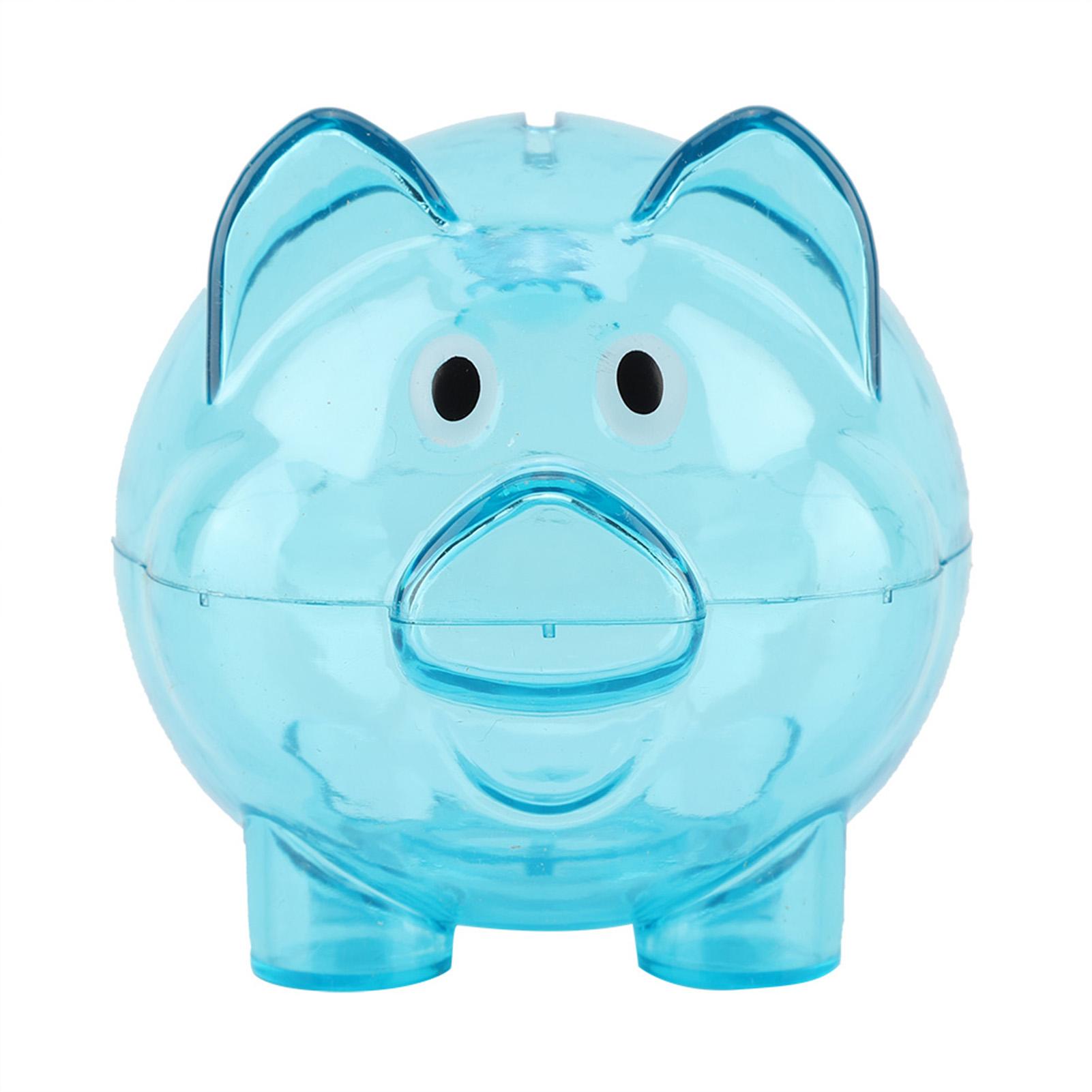 Niedliche kreative Farbe Schwein Schwein Bank Geburtstagsgeschenk Schwein Bank Spielzeug(Grün)