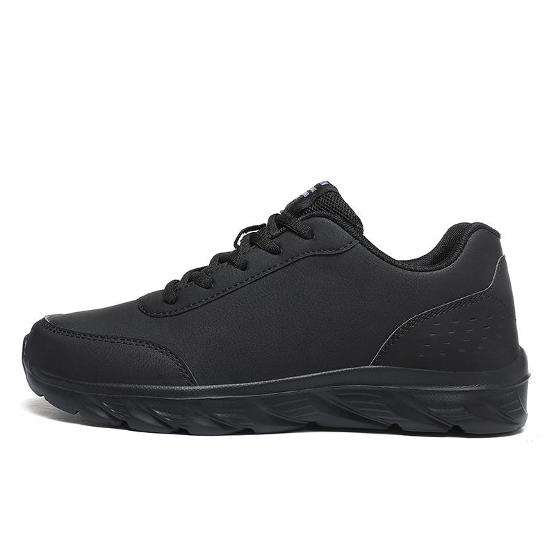 Leichte wasserdichte Jogging-Herrenschuhe für Herren, Sport, Freizeit, Outdoor, Fitnessschuhe 40 coole schwarze