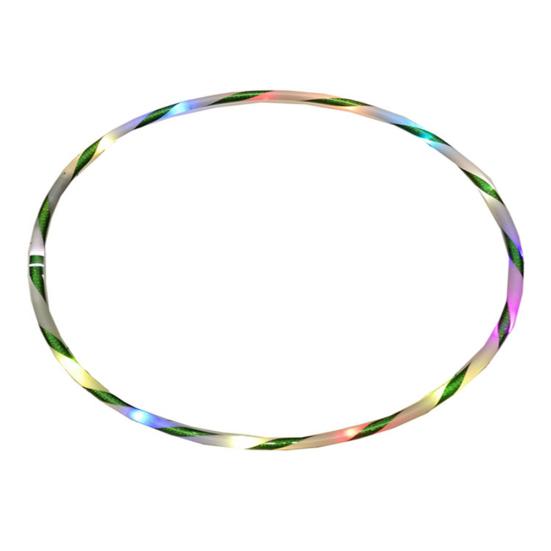 90CM Hula Hoop Sport Buntes blinkendes Fitnessgerät zum Abnehmen 2pcs