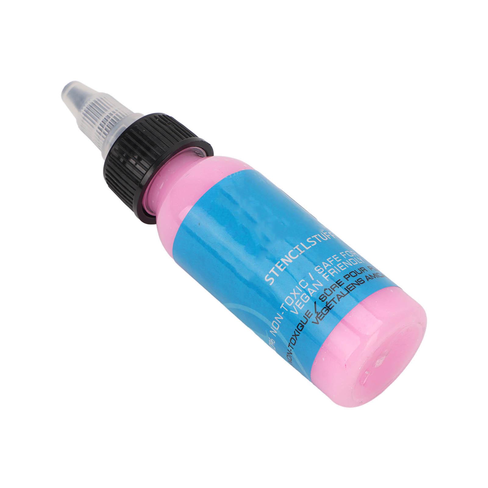 Rosa Tattoo Transfercreme Feuchtigkeitsspendend Hautfreundlich Schneller Druck Langlebige Tattoo-Schablone