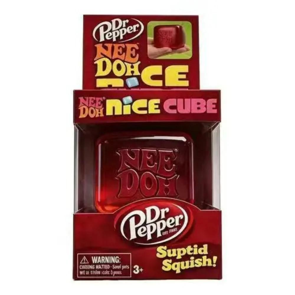 Schylling Nee Doh Nice Cube Squishy Fidget Spielzeug, Stressabbau Anti-Angst Quetschwürfel, Perfekt für Schüler & Büroangestellte