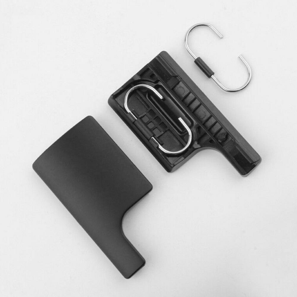 Kunststoffgehäuse-Verriegelungsschnalle Ersatz für GoPro Hero 3+ Hero 4 Gehäuse Case Fashion Trench black