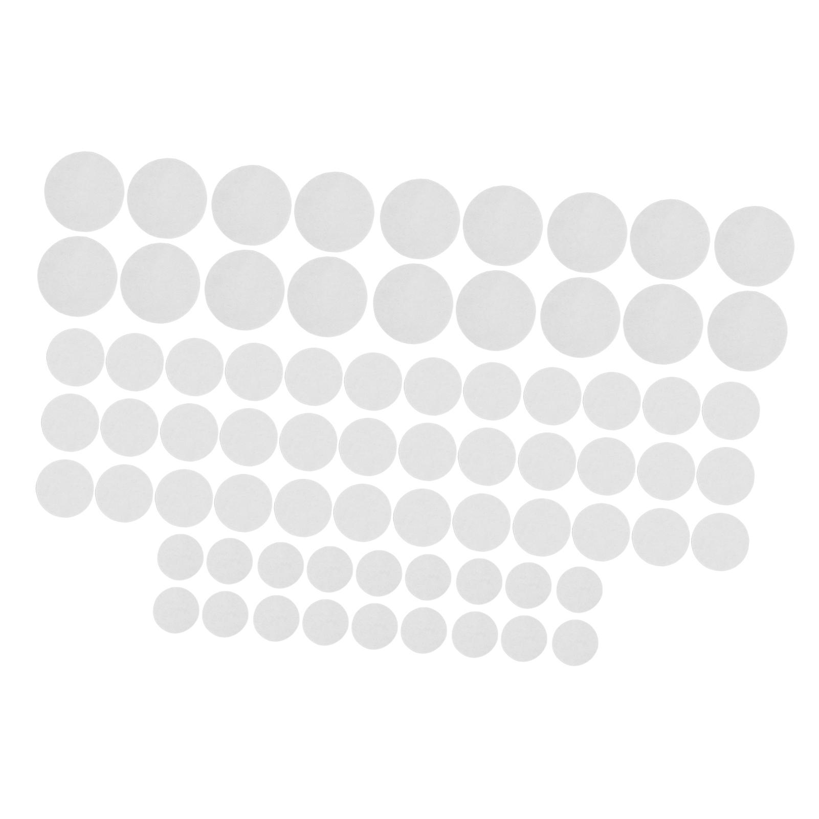 72 Pcs Filz Platte Teiler Weiß Dicken Weichen Waschbar Wiederverwendbaren Filz Gerichte Protektoren Platte