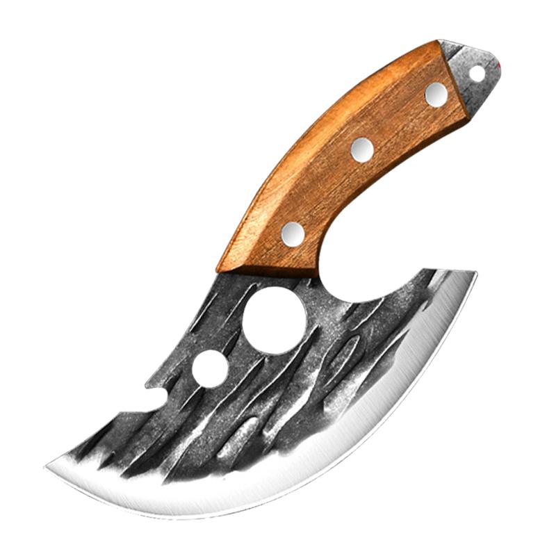 Edelstahl Handgeschmiedetes Messer Küchenmesser Haushaltsausbeinmesser Doppelt scharfes Fischmesser Metzgermesser Fleischmesser A