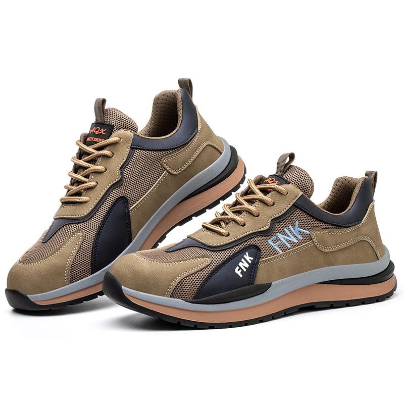 Arbeitsschuhe, bruchsichere und durchstichfeste Arbeitsschuhe, atmungsaktiv und abriebfest, leichte und atmungsaktive Sicherheitsschuhe 46