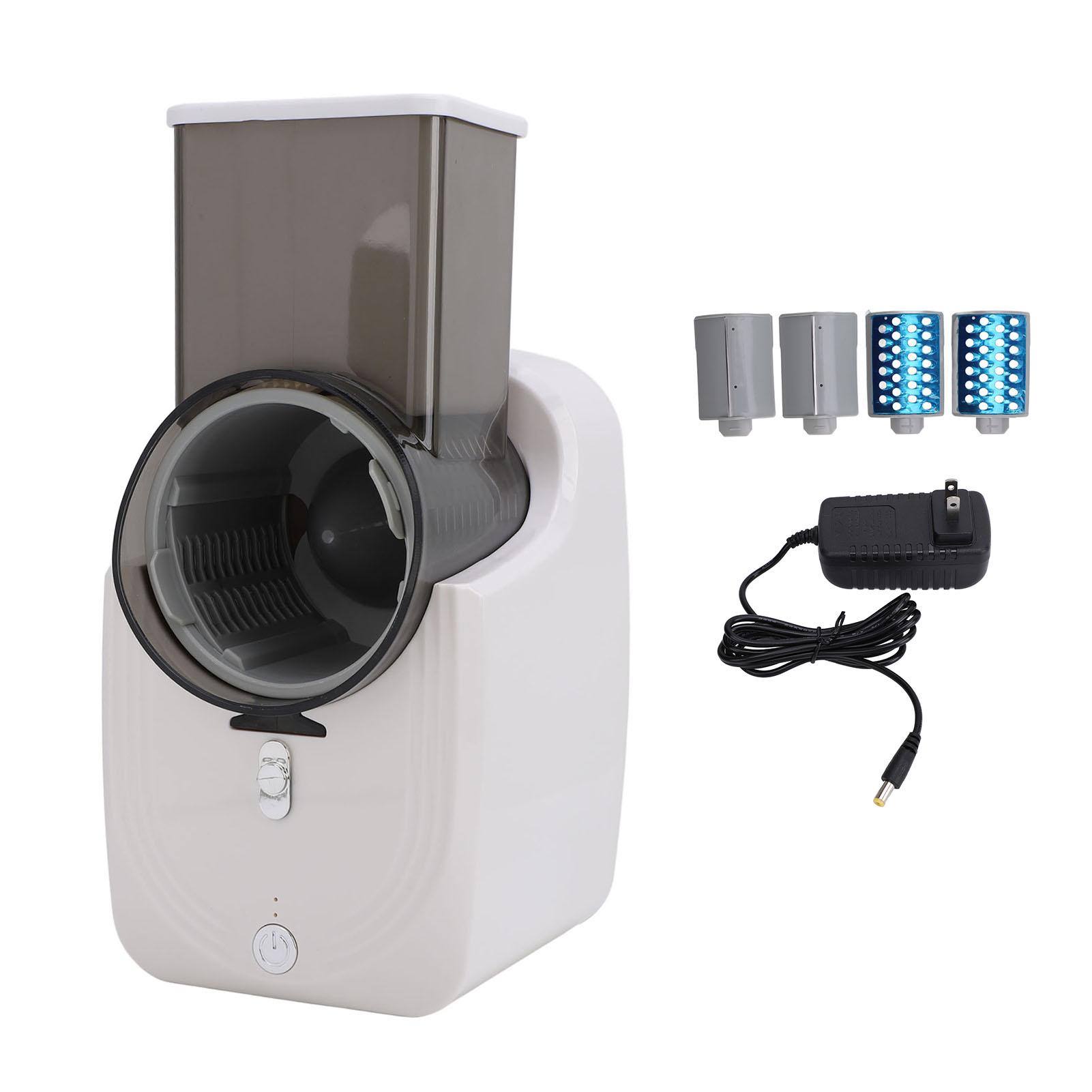 Elektrische Käsereibe, Gemüse- und Obstzerkleinerer, elektrische Salatmaschine für Gemüse, Karotten, Zuhause weiß