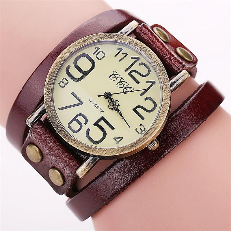 Hi Fashion Watch Luxus Damen Quarzuhr Wasserdichte Damenuhr Damen Armbanduhren dunkelbraune