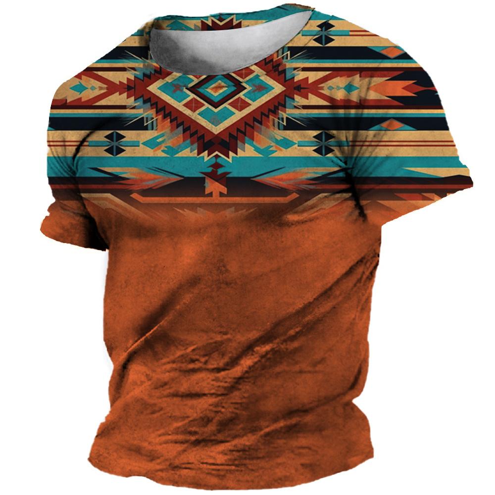 Afrikanische Kleidung für Männer Dashiki T-Shirt Traditionelle Kleidung Kurzarm Casual Retro Streetwear Vintage Ethnischer Stil 5XL