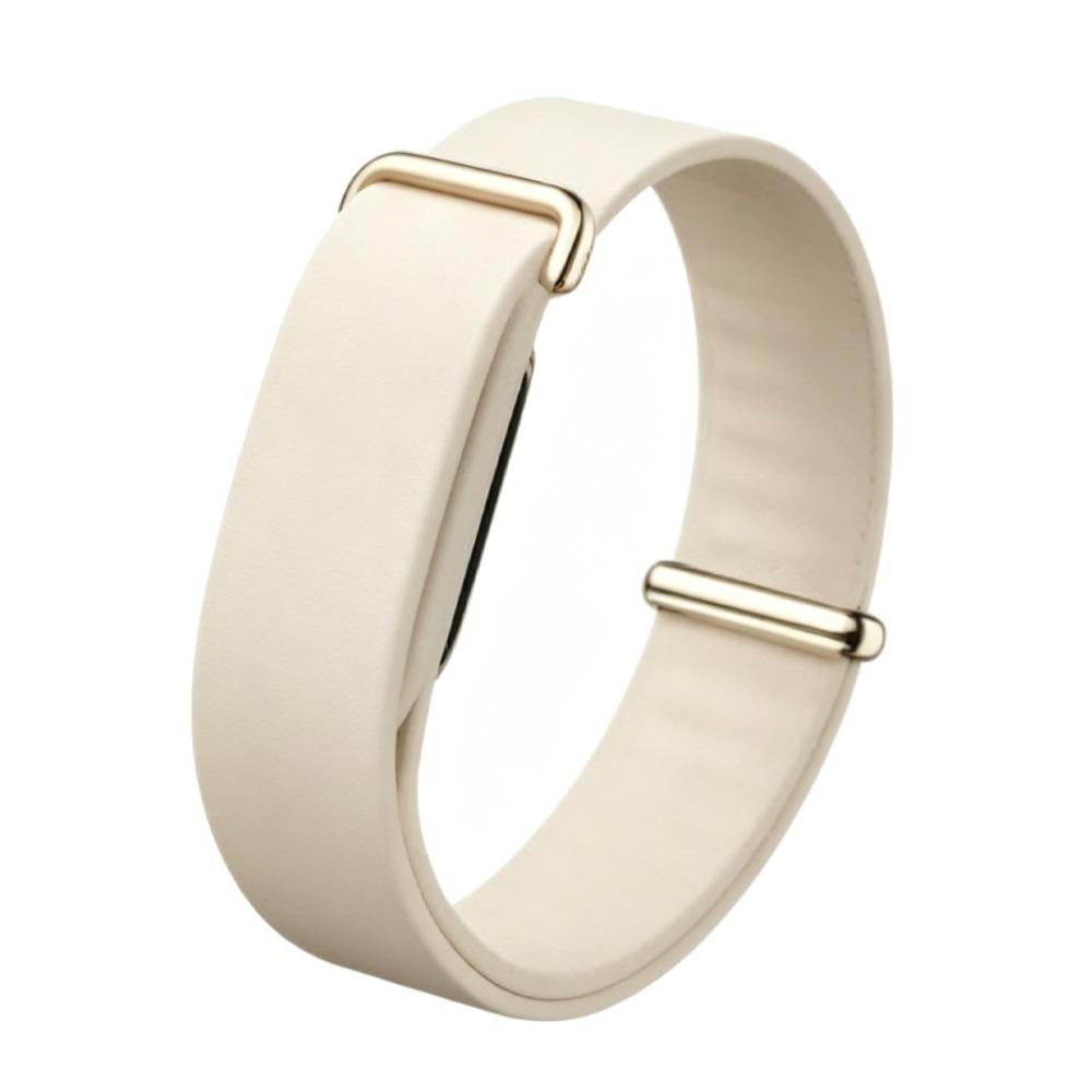 Silikon Sportband Weiches Ersatzarmband für Google Fitbit Air für Männer Frauen beige