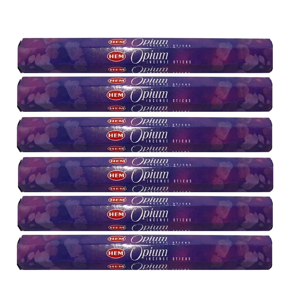 Schachtel mit 120 Räucherstäbchen Multi Düfte 4 * opium 120 batons