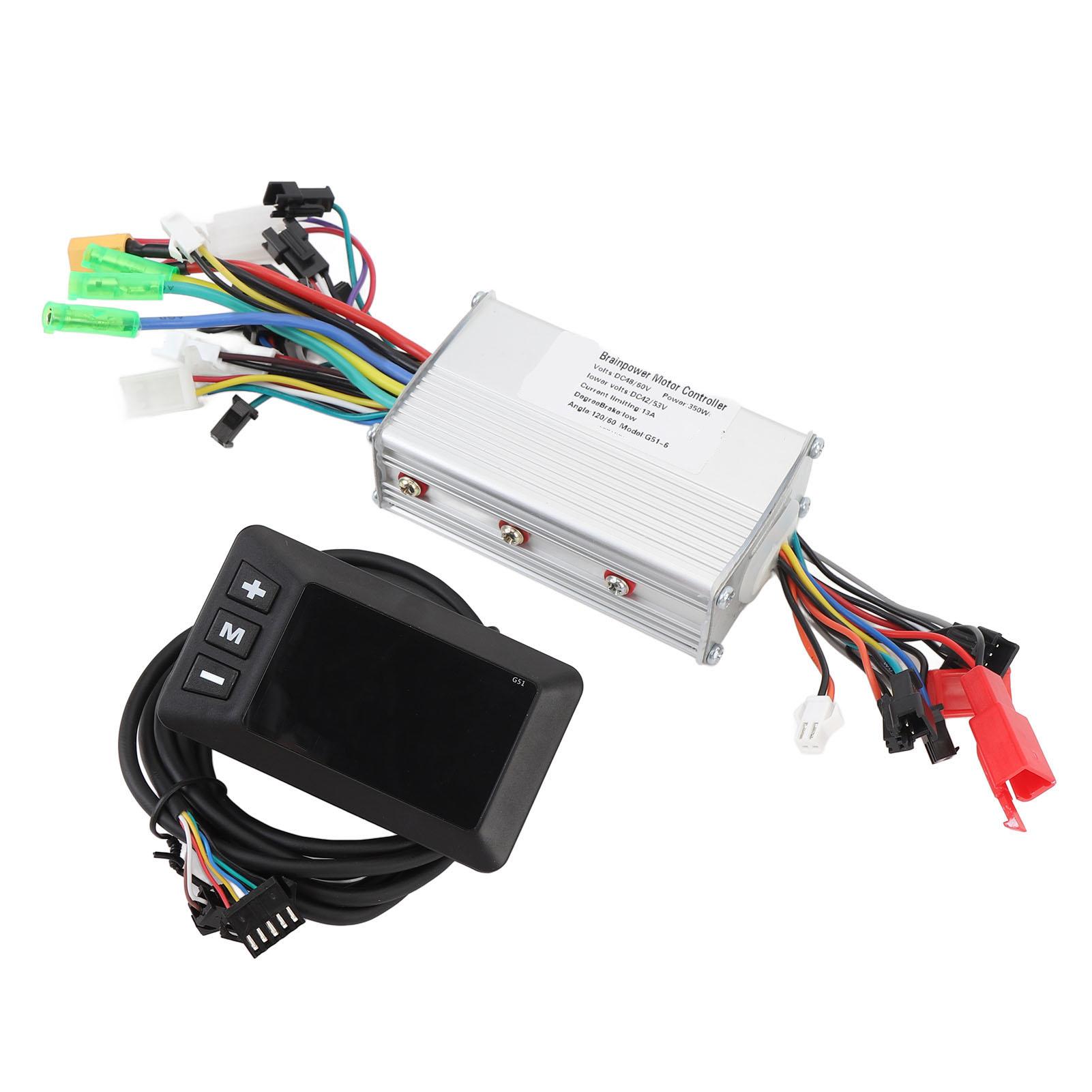 48 60V 350W Bürstenlosen Controller Panel Kit Motor Controller mit G51 LCD Display Panel Set für