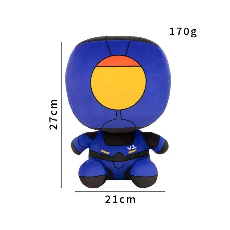Ultrakill Spiel Plüsch Ultra Kill V1 V2 Spielzeug Niedlich Weich Stofftier Spiel Heimdeko Puppen Für Kind Geburtstag Weihnachtsgeschenk blue