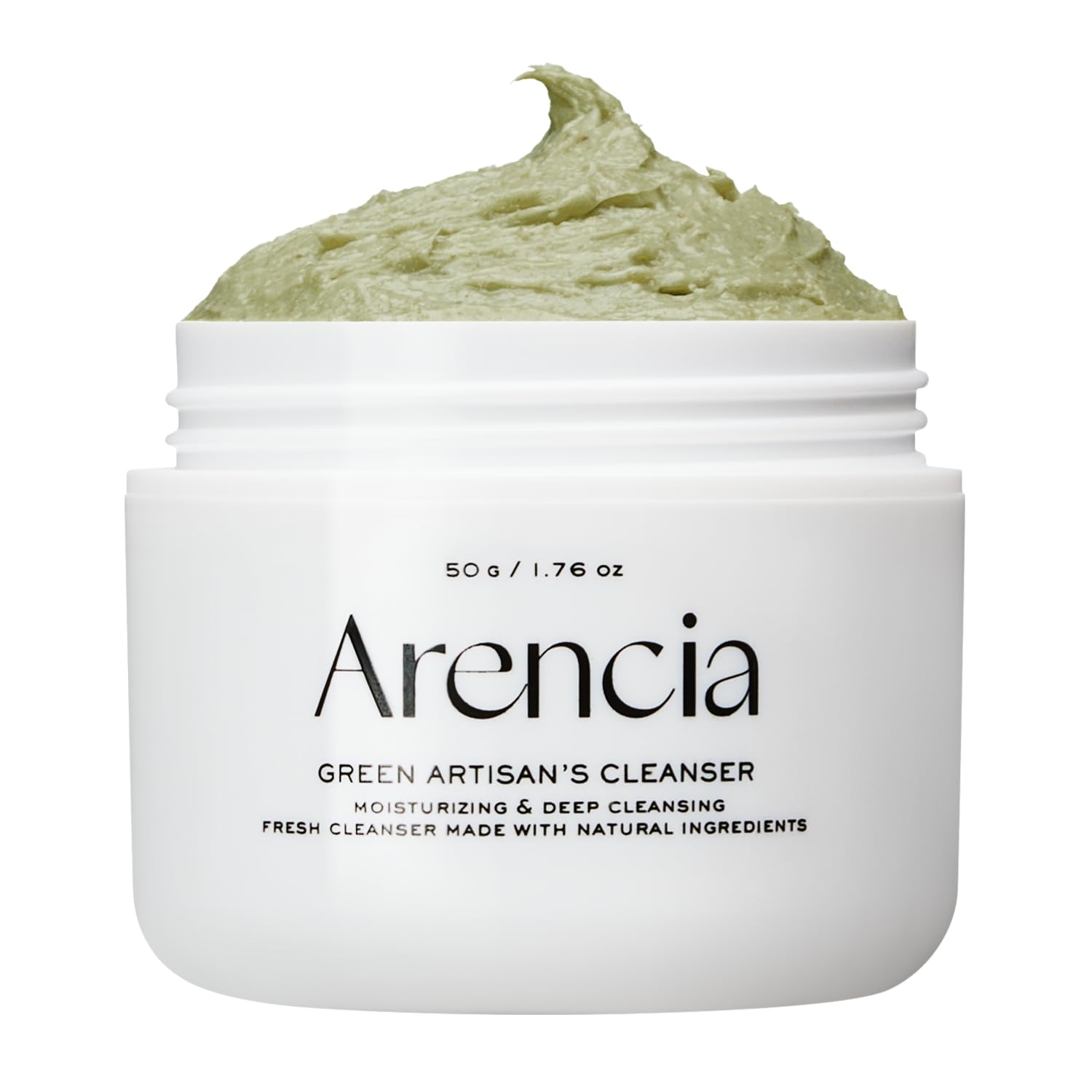 Arencia Premium Mochi Seife 50g Korea Gesichtsreiniger Feuchtigkeitsspendend Peeling Porenpflege Grün / / / / /