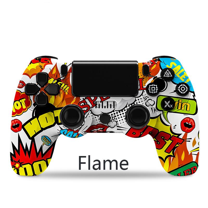 VAORLO für PS4 Wireless Controller PS4 Controller Gamepad Controller mit Dual Vibration und Trigger Tasten mit 3,5 mm Klinke