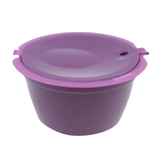 Wiederverwendbarer Kaffee für Nescafe-Kapseln, Tassenfilter, nachfüllbar, Dolce Gusto Brewers violett