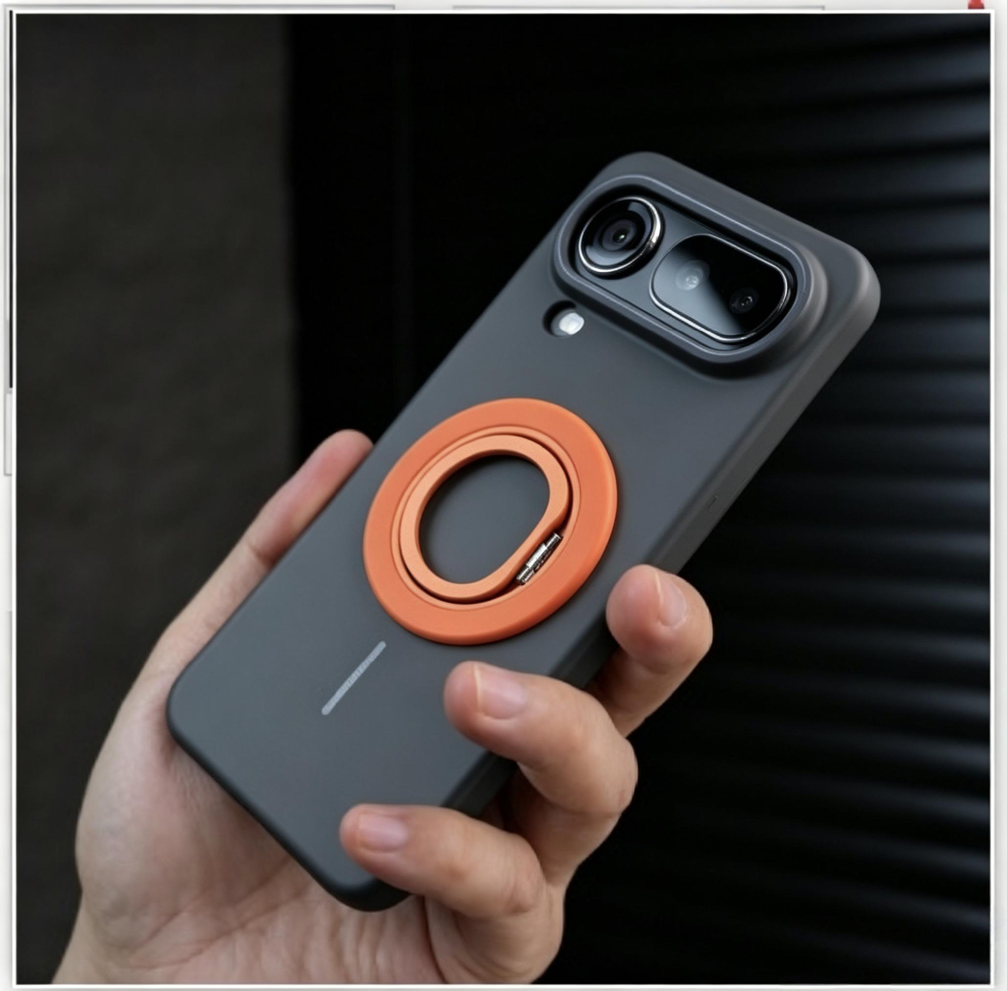 Für Honor Magic8 Pro Air Hülle Mattes Hart-PC Für Magsafe Magnetische Halterung Schutzhülle Für Magic8 Pro Air Schale Stoßfänger Honor Magic8 Pro Air black