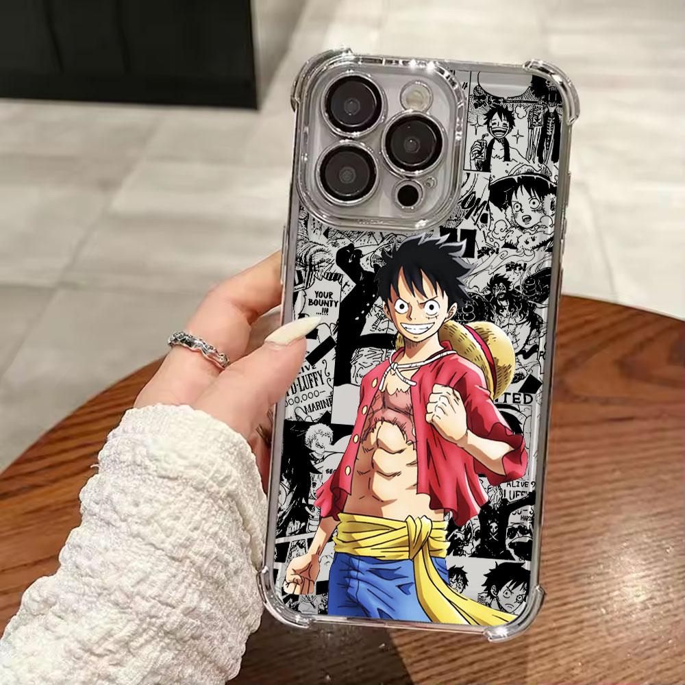 One Piece Luffy Monkey D Weiche Hülle Für iPhone 17 Pro 16 15 14 13 12 11 Pro Max Hülle 17 Plus 17E 16E 17Air Silikon Handyhülle iPhone 16 Pro