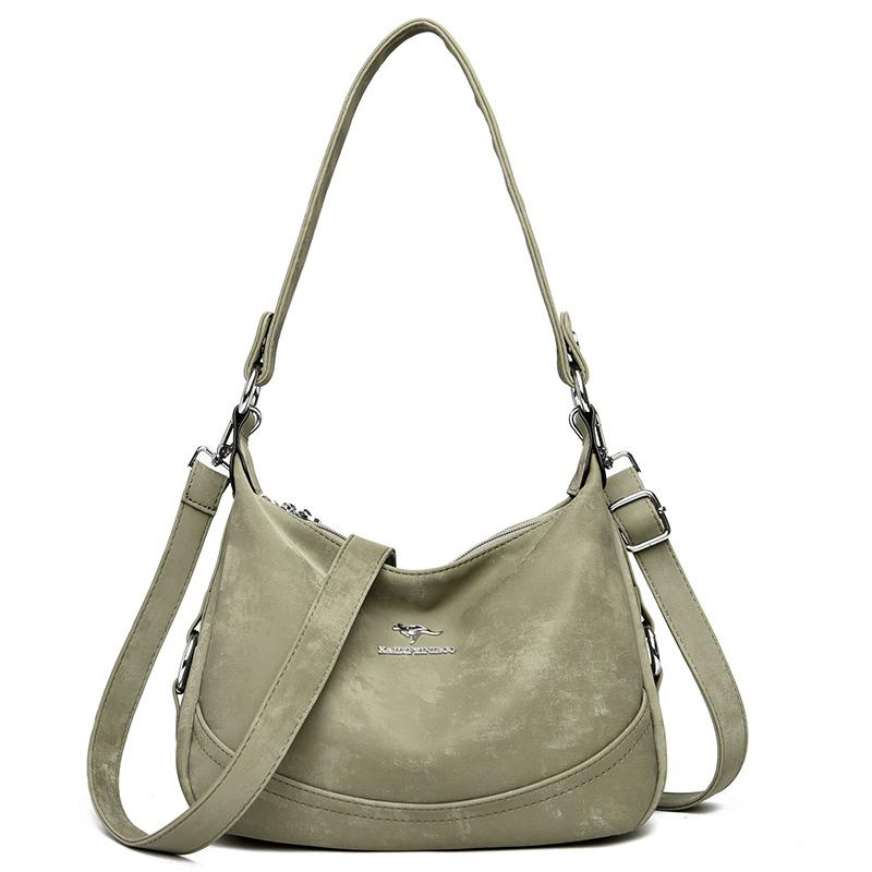 Taschen für Damen Neuer Stil Umhängetaschen für Damen Mode Große Kapazität Damen Schultertasche gray