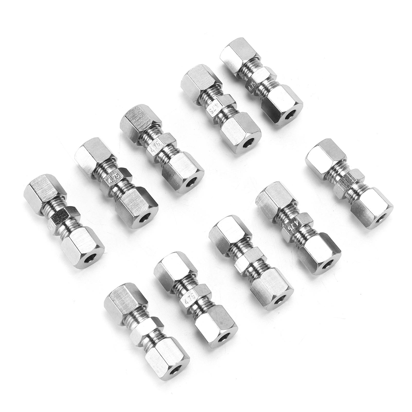 10PCS Schnell Bremse Linie Stecker für 4,75mm Bremsen Kabel Metall Ersatz für Mercedes