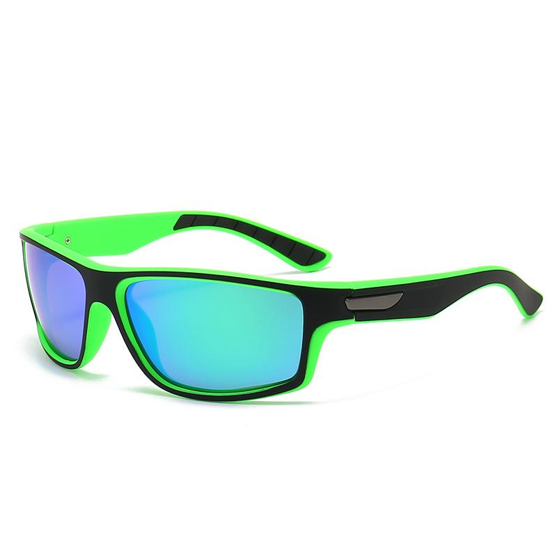 Neue Mode-Sport-polarisierte Sonnenbrille für Männer und Frauen, bunte Echtfilm-Sonnenbrille, Outdoor-Reiten, Nachtsicht-Sonnenbrille. 58-19-137