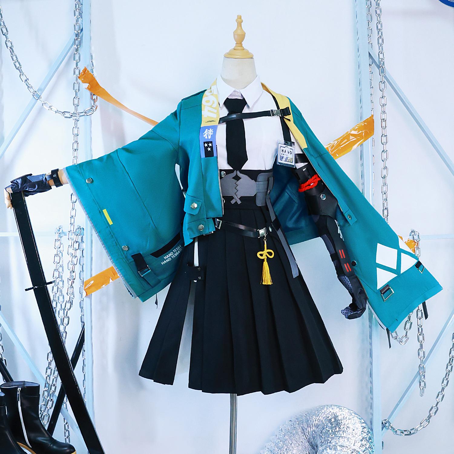 Hoshimi Miyabi Cosplay Zenless Zone Zero Kostüm Six Course Heads Hollow Special Operations Department Halloween Karneval Outfit S