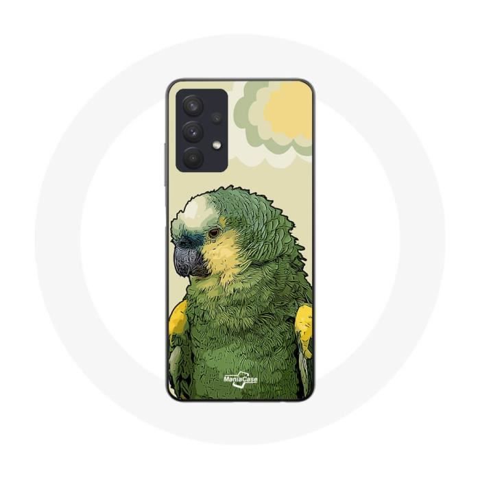 Samsung Galaxy A32 4G Hülle Amazon Papageien Grün