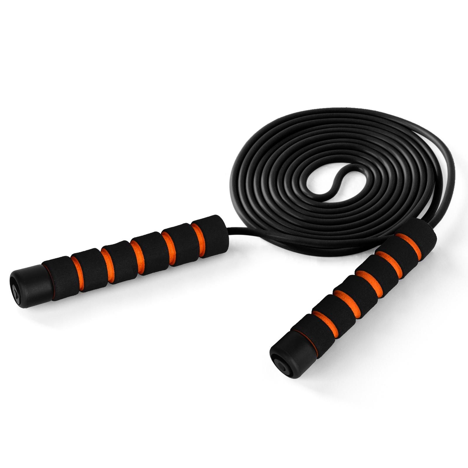 Verstellbares Springseil für Männer, Frauen, Kinder, Springseil, Fitness, Training, Workout, Springseil 1pcs schwarz