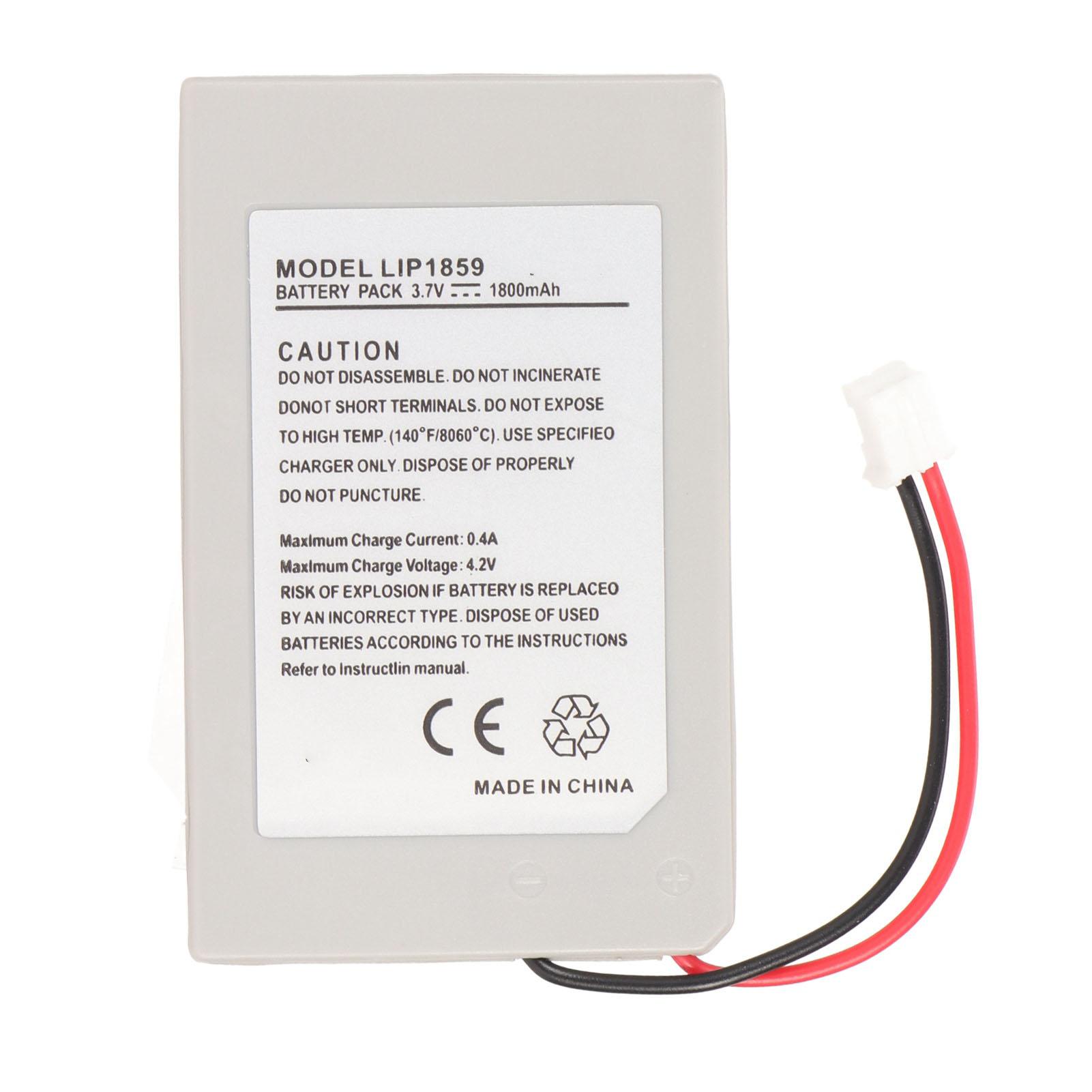 LIP1859 Ersatzakku Professioneller Hochkapazitäts-Ersatzakku 1800mAh für PS3 CECHZC2E