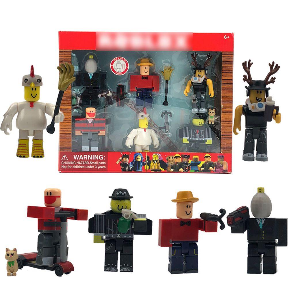 Roblox Figuren Set mit bunten Charakteren und Zubehör für kreatives Spielen Virtual Master