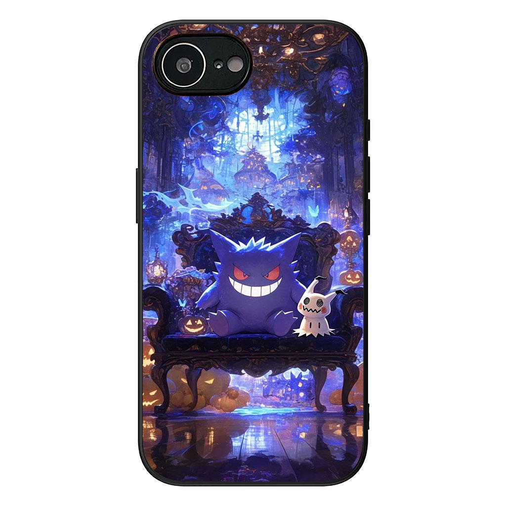 P-Pokemons GO P-Pikachus Gengar Hülle für Samsung Galaxy S25 S24 S22 S23 FE Ultra Plus A56 A05 A06 A15 A16 A55 S7 Edge Case Galaxy S7 edge