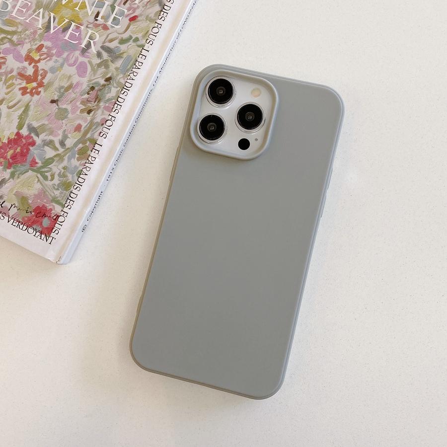 18 Farben zur Auswahl. Ultradünne Handyhülle für iPhone 16 16e 16 Pro Max 16 Plus 15 14 13 12 11 XR XS MAX 6 7 8 Plus SE. Einfarbige Schutzhülle iPhone 16 Plus grau