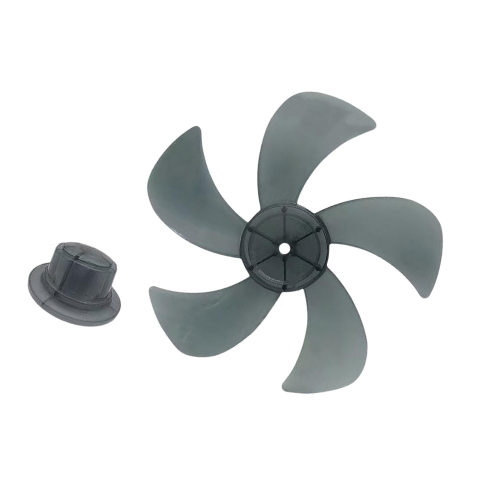 18 Zoll 5 Flügel Standventilator Ersatzflügel Haushalts-Standventilatorflügel Einfache Installation 1 gray