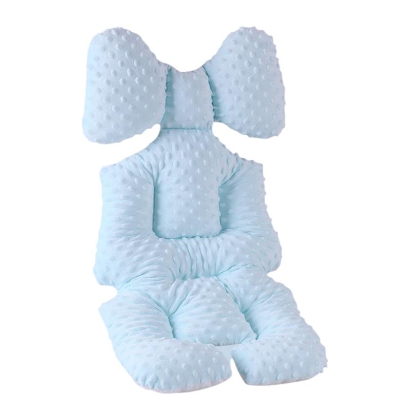 Kleinkind Kinderwagen Polster Baby Kinderwagen Einlagen Sitzpolster Baby Kinderwagen Polster Kleinkind Kinderwagen Winter Sitzpolster blau
