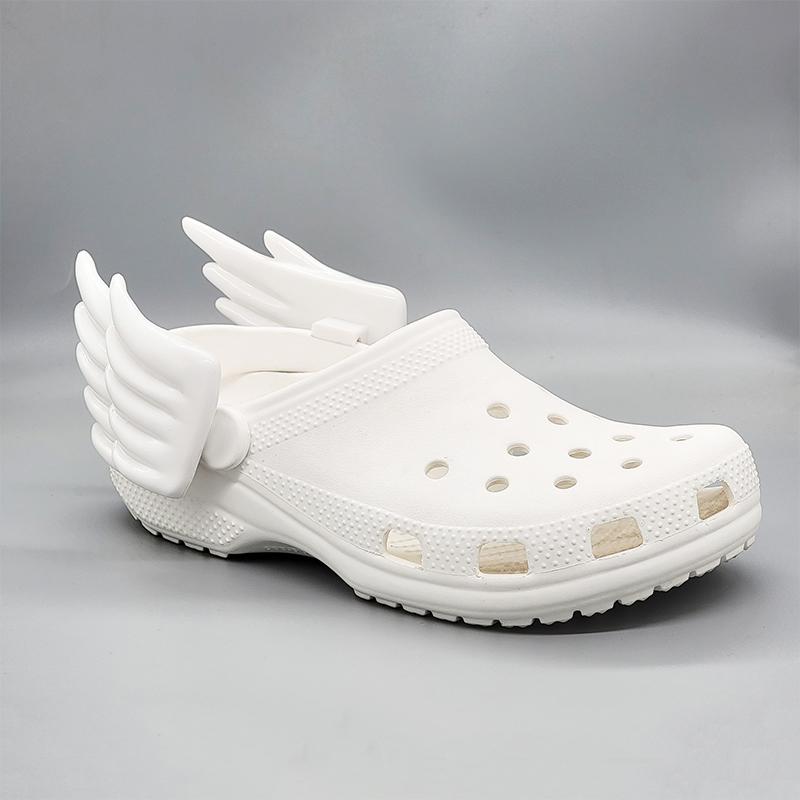 Flügel-Ornament, Engelsflügel, Schuh-Accessoires zum Selbermachen, passende Schuhe, Zubehör, manuelle Schuh-Dekoration für Kinder, Jungen, Mädchen