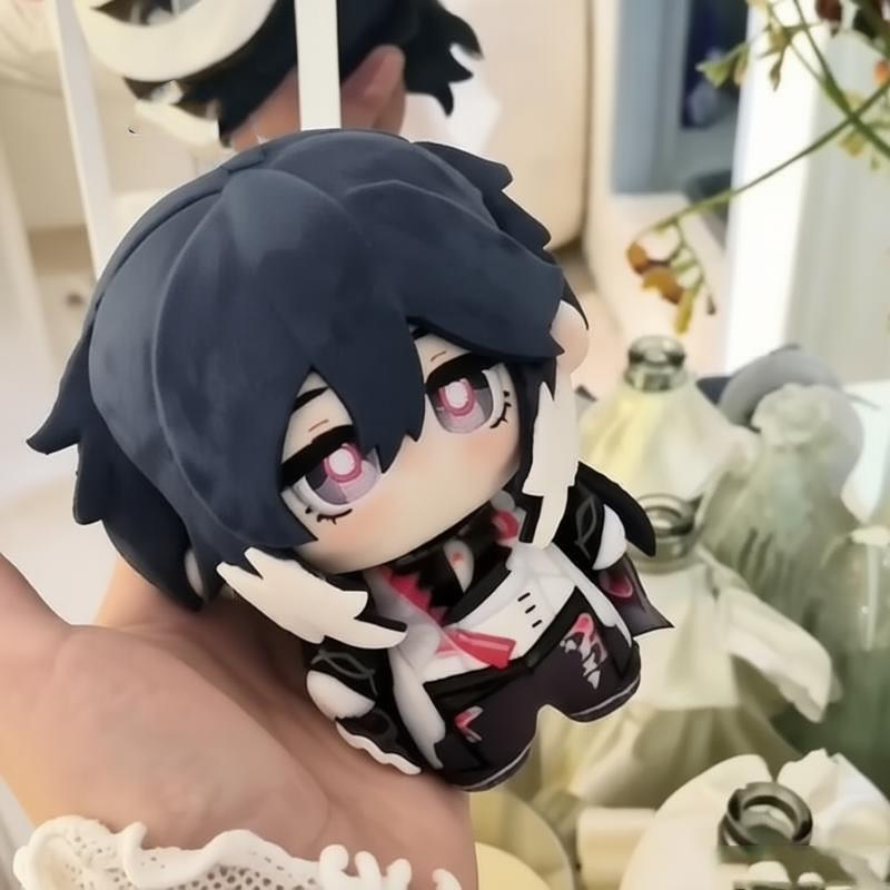 10cm Anime Honkai Star Rail Ashveil Plüschtier Puppe Stofftier Ashveil Puppe Spielzeug Plüsch Anhänger Schlüsselanhänger Puppe Geburtstags-Weihnachtsgeschenke