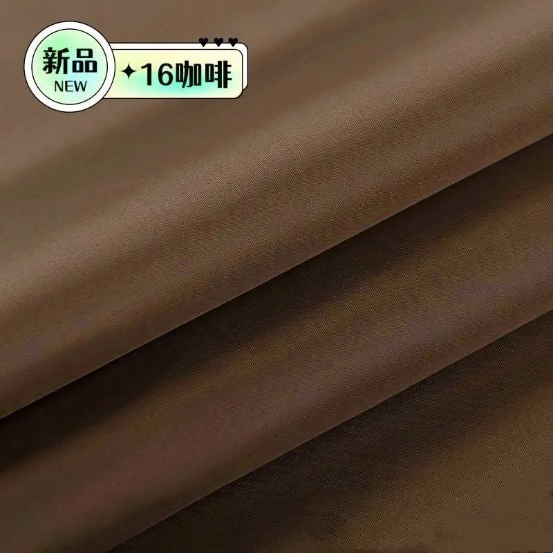 Chiffon-Stoff, 100 cm x 150 cm, Kleider- und Bekleidungsmaterialien, DIY-Design, Bekleidung, Nähzubehör, atmungsaktiv, Handarbeit, Dekoration, Zuhause 100x150cm kaffeebraun