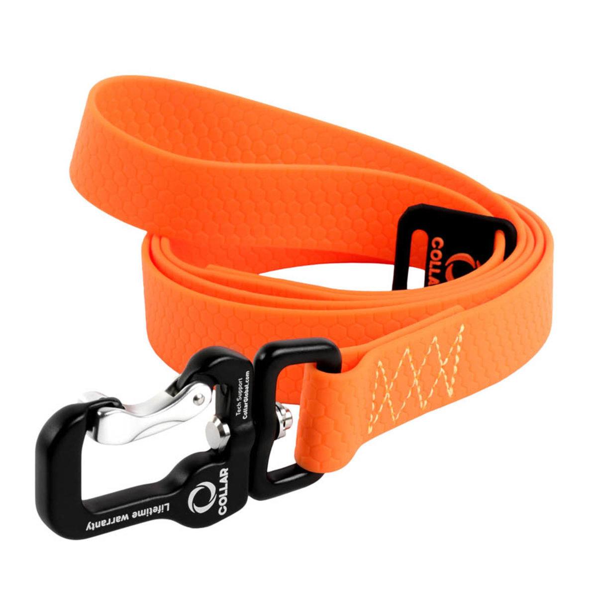 Hundeleine „EVOLUTOR“, Breite 25 mm, die langlebigste Leine W 25 mm L 120 cm orange